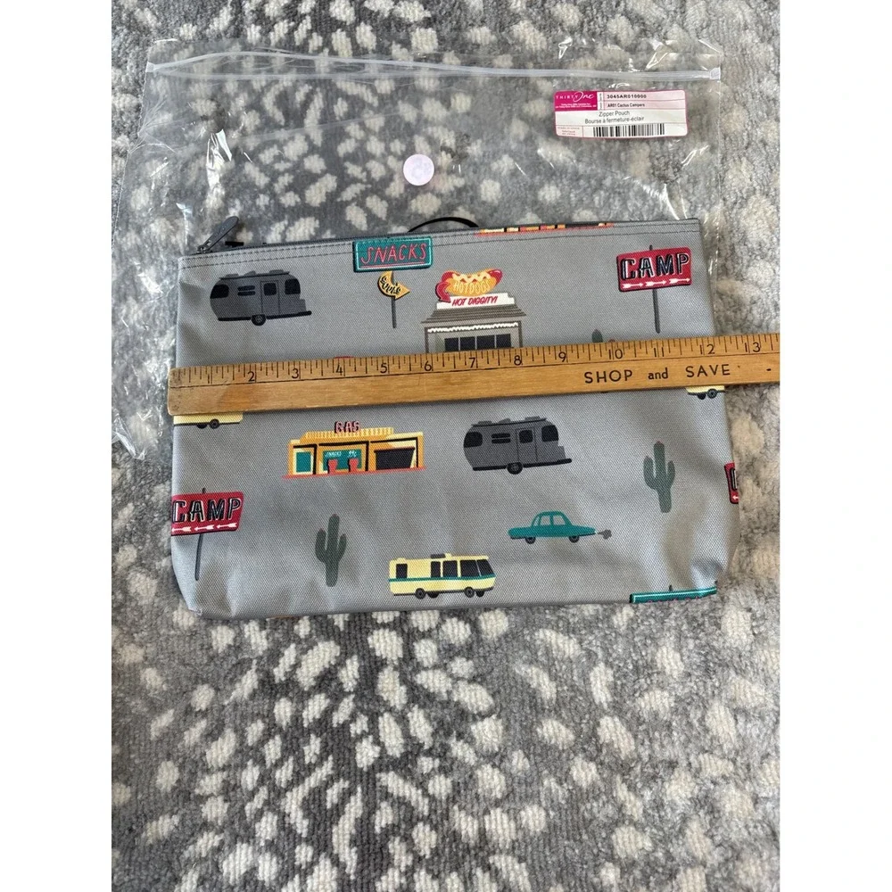 Thirty-One 31 Cactus Campers 3 Pc Set Utility Tote Hanging Traveler Case Pouch
